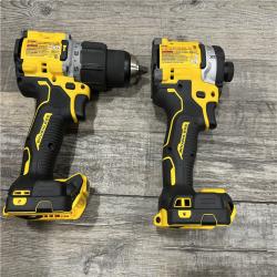 AS-IS DEWALT 20V XR Lithium-Ion Cordless 2-Tool Combo Kit