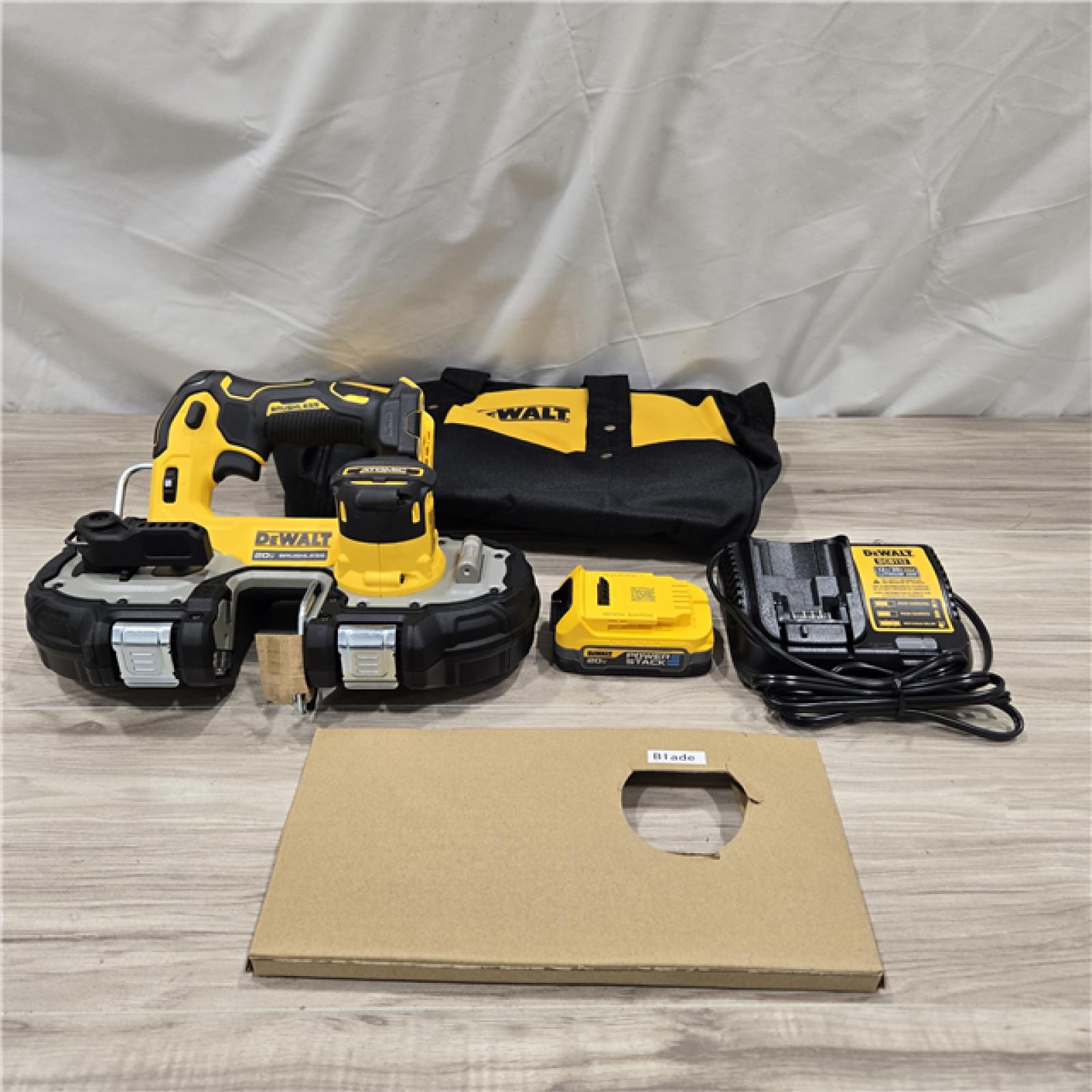 AS-IS DeWalt 20V MAX ATOMIC Cordless Compact Band Saw Kit