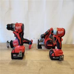AS-IS- Milwaukee M18 4-Tool Combo Kit