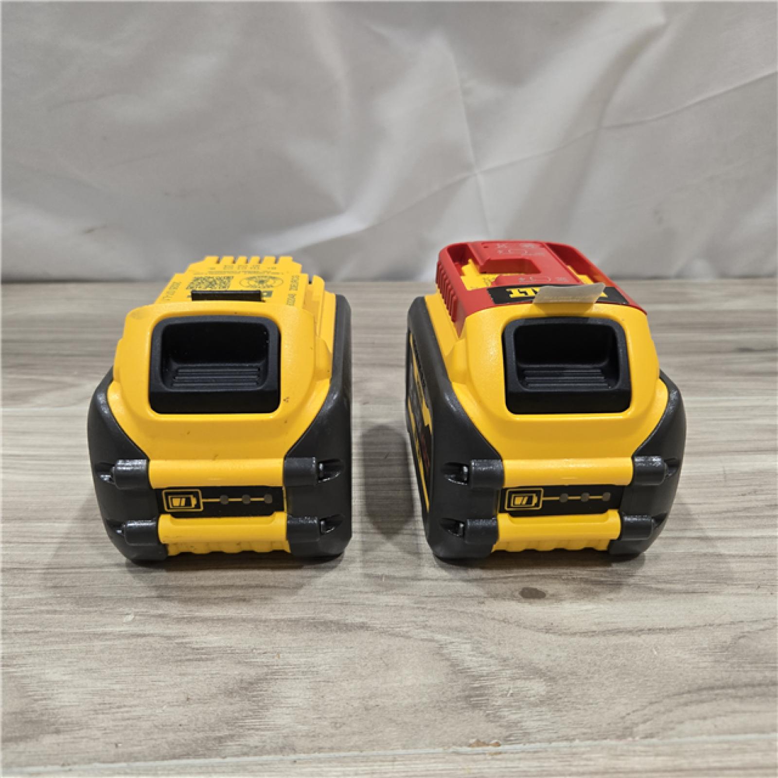 AS-IS DEWALT FLEXVOLT 20-Volt/60-Volt MAX Lithium-Ion 6.0Ah Battery Pack (2-Pack)