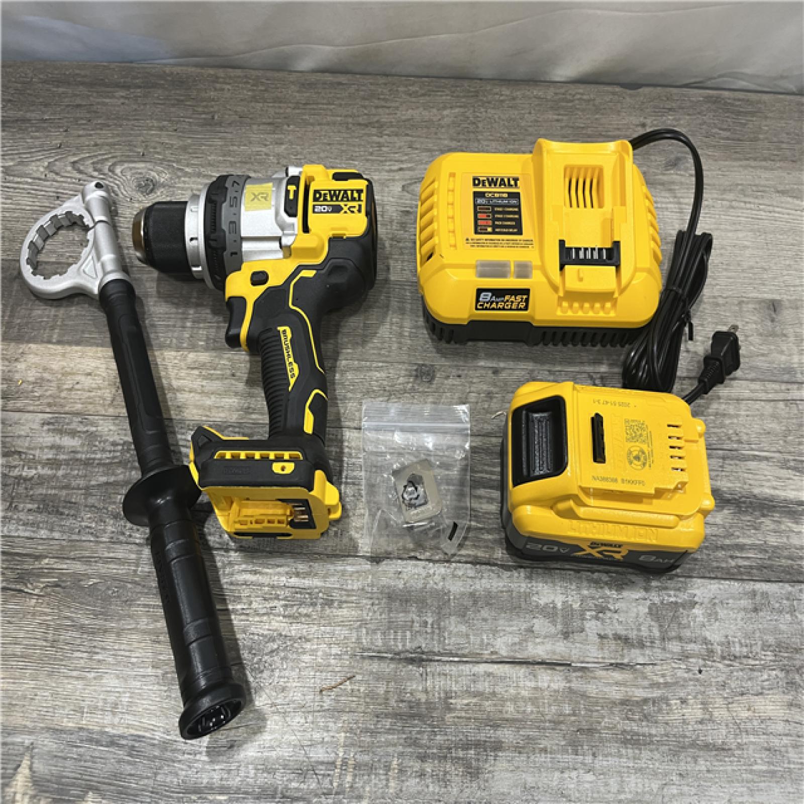 AS-IS DEWALT 20V XR Lithium-Ion Cordless Hammer Drill Kit