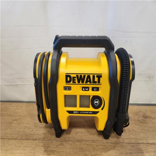 AS-IS- DEWALT 20V MAX Cordless Electric Portable Inflator (Tool Only)