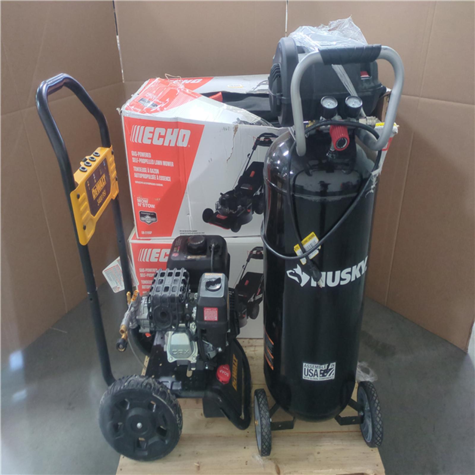 CALIFORNIA AS-IS OUTDOOR POWER EQUIPMENT