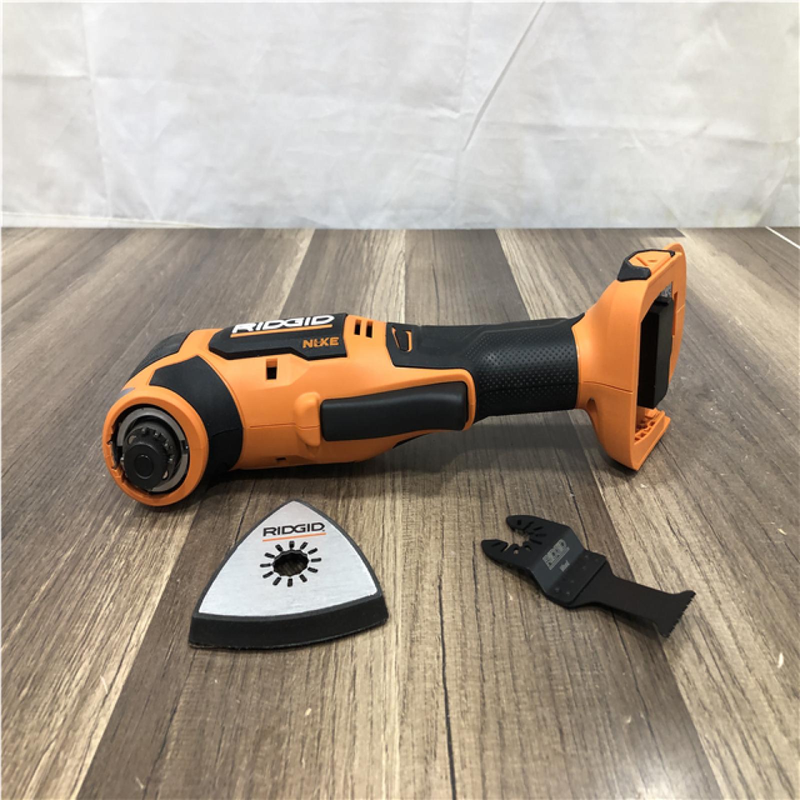 AS-IS RIDGID 18V NUKE SubCompact Brushless Cordless Multi-Tool (Tool Only)