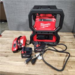 Houston Location AS-IS Milwaukee 18V Lithium-Ion Cordless 3600-Watt/1800-Watt Battery Powered Power Supply (Tool Only)