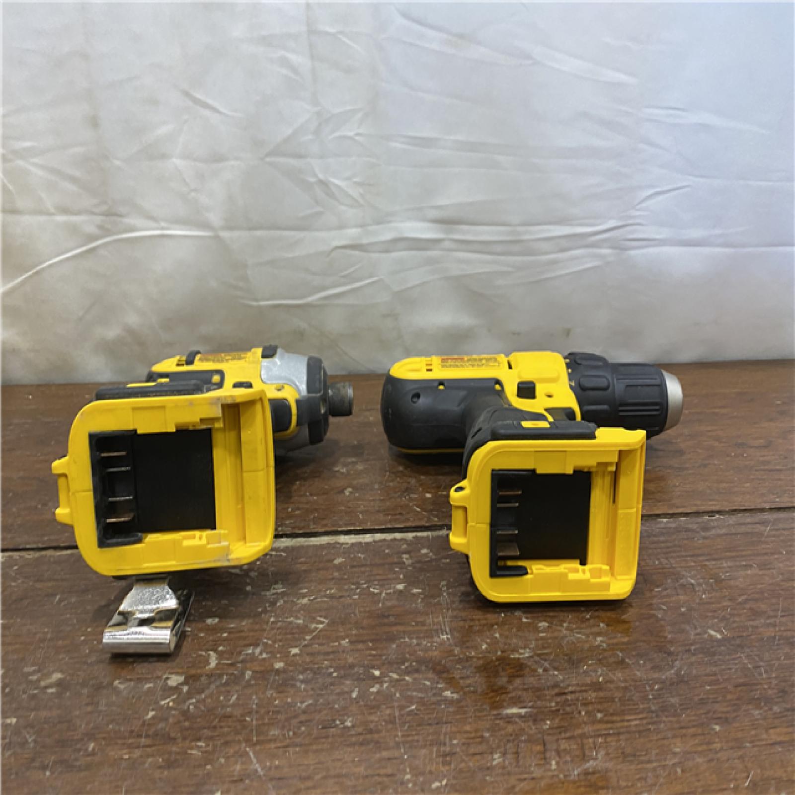 AS-IS DeWALTA® 20V MAX Cordless Drill Driver/Impact Driver Combo Kit 1.3 Ah Lithium Ion