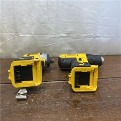 AS-IS DeWALTA® 20V MAX Cordless Drill Driver/Impact Driver Combo Kit 1.3 Ah Lithium Ion