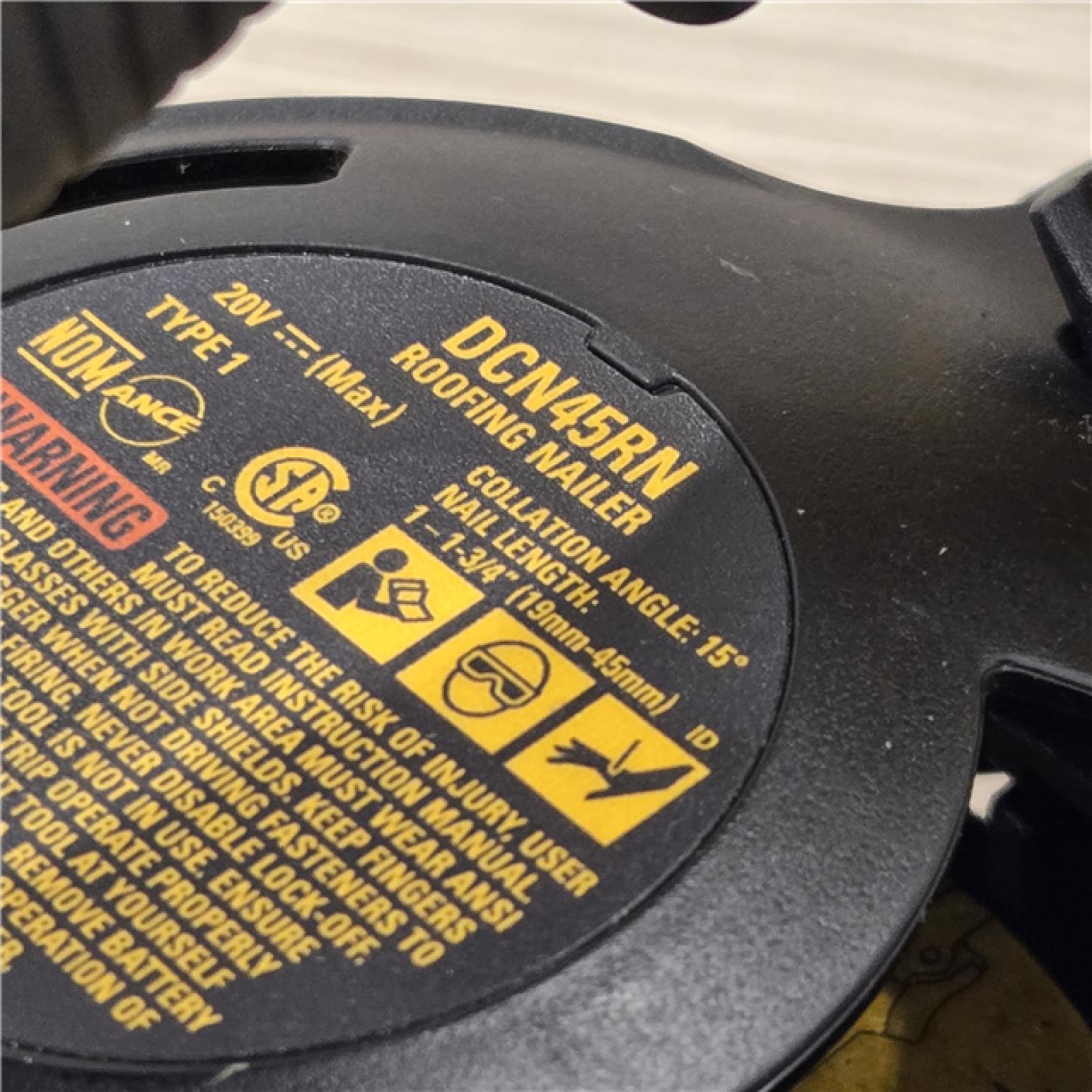 AS-IS DEWALT Roofing Nailer Cordless Kit