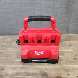 HOUSTON LOCATION - AS-IS Milwaukee M18 Packout Six Bay Rapid Charger (TOOL ONLY)