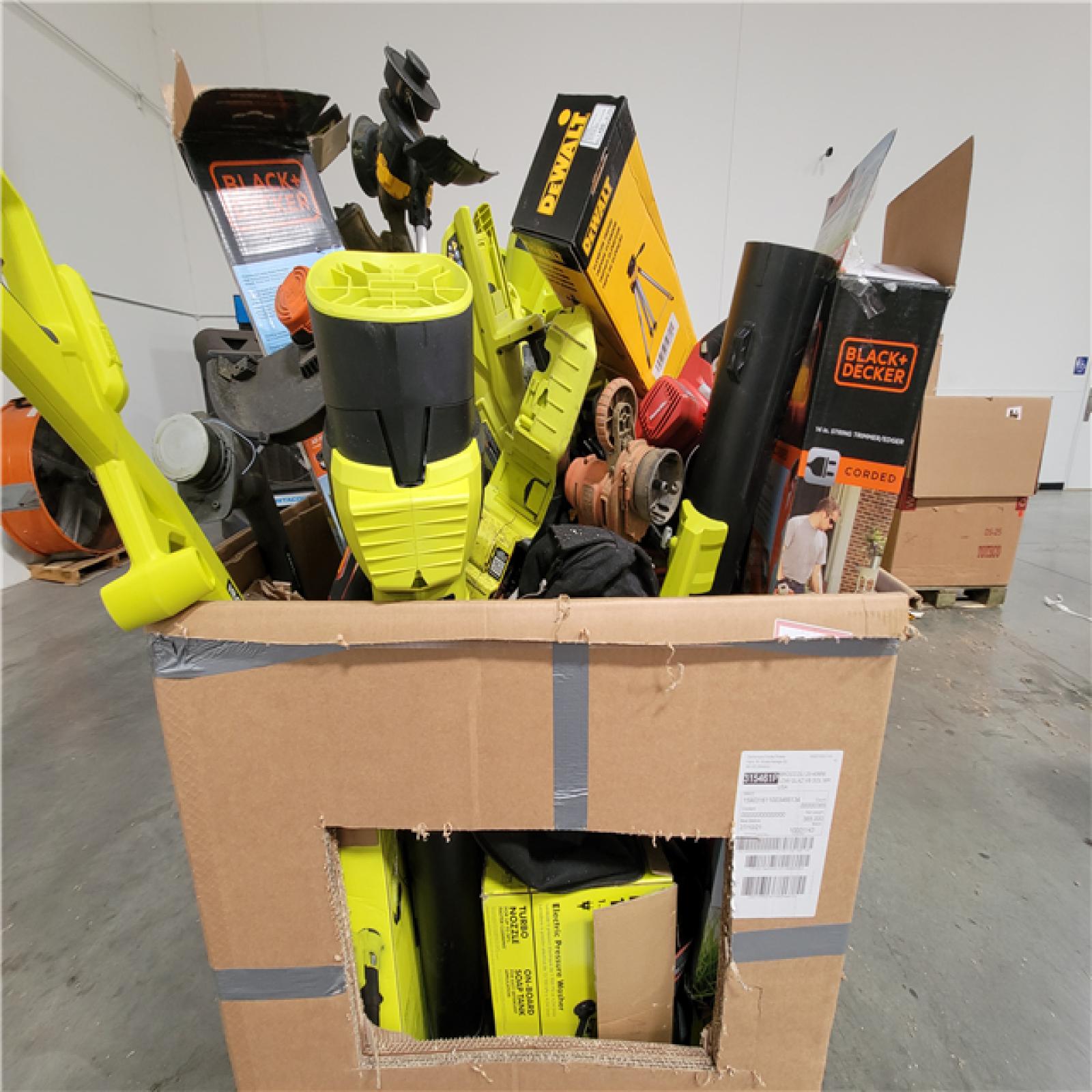 CALIFORNIA AS-IS TOOL PALLET