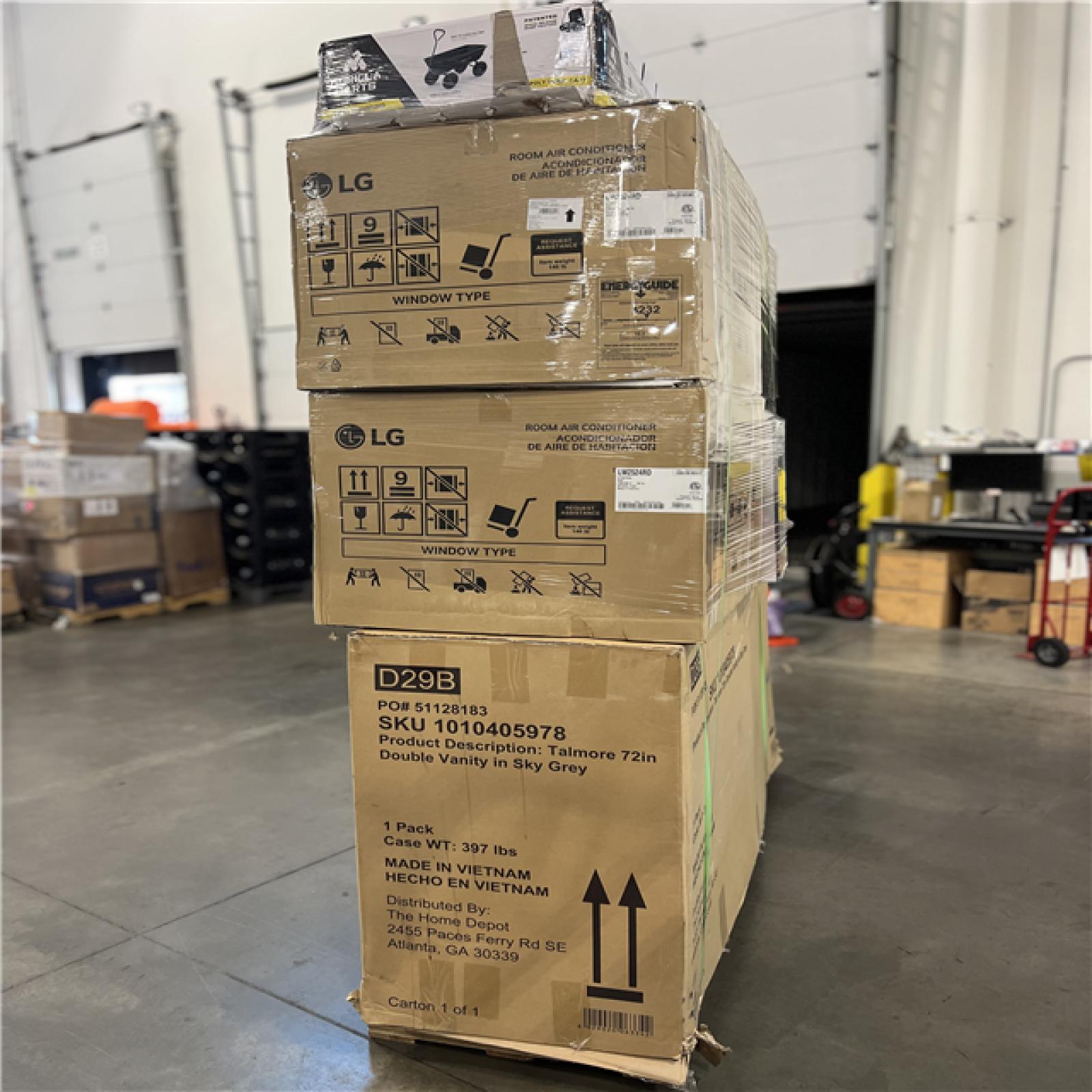 DALLAS LOCATION - AS-IS HOME IMPROVEMENT PALLET