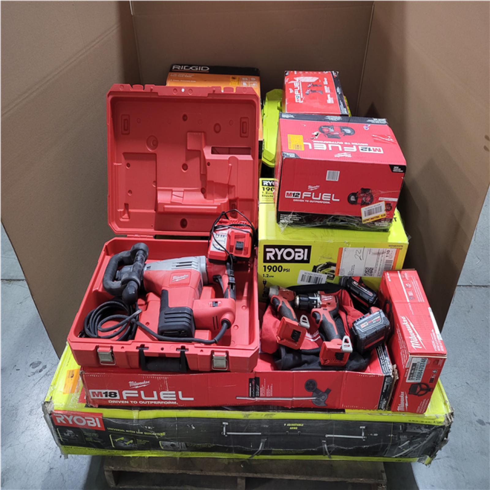 CALIFORNIA AS-IS TOOL PALLET