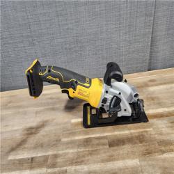 HOUSTON LOCATION - AS-IS DEWALT ATOMIC 20V MAX Cordless Brushless 4-1/2 in. Circular Saw (Tool Only)
