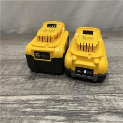 AS-IS DEWALT 20V MAX Lithium-Ion Starter Kit with 4.0 Ah and 5.0 Ah Batteries and Charger