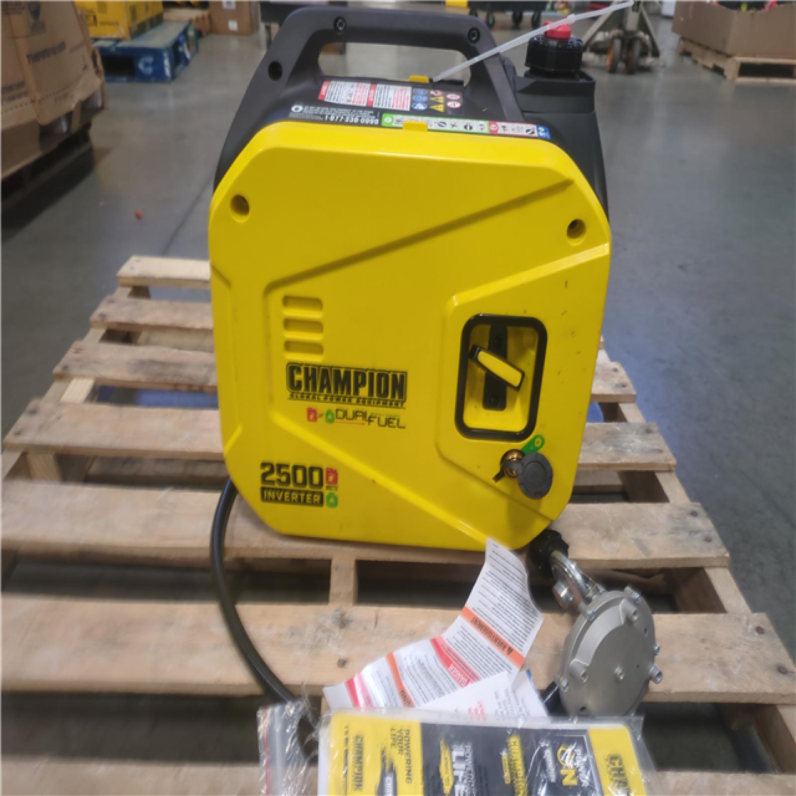 CALIFORNIA AS-IS CHAMPION PORTABLE POWER GENERATOR