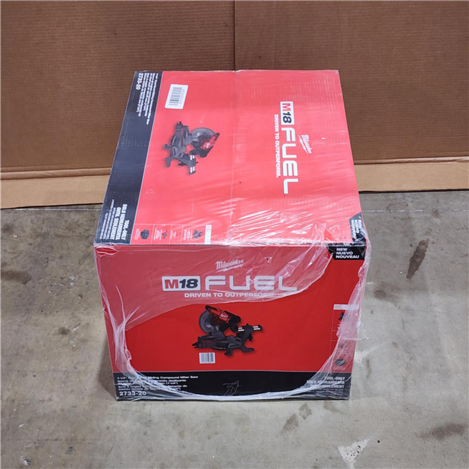 HOUSTON LOCATION - AS-IS (NEW) Milwaukee M18 FUEL 7-1/4 in. Cordless Brushless Dual-Bevel Sliding Compound Miter Saw (Tool Only)