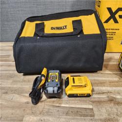 HOUSTON LOCATION - AS-IS DEWALT 20V MAX XR 16-Gauge Electric Cordless Angled Finishing Nailer Kit