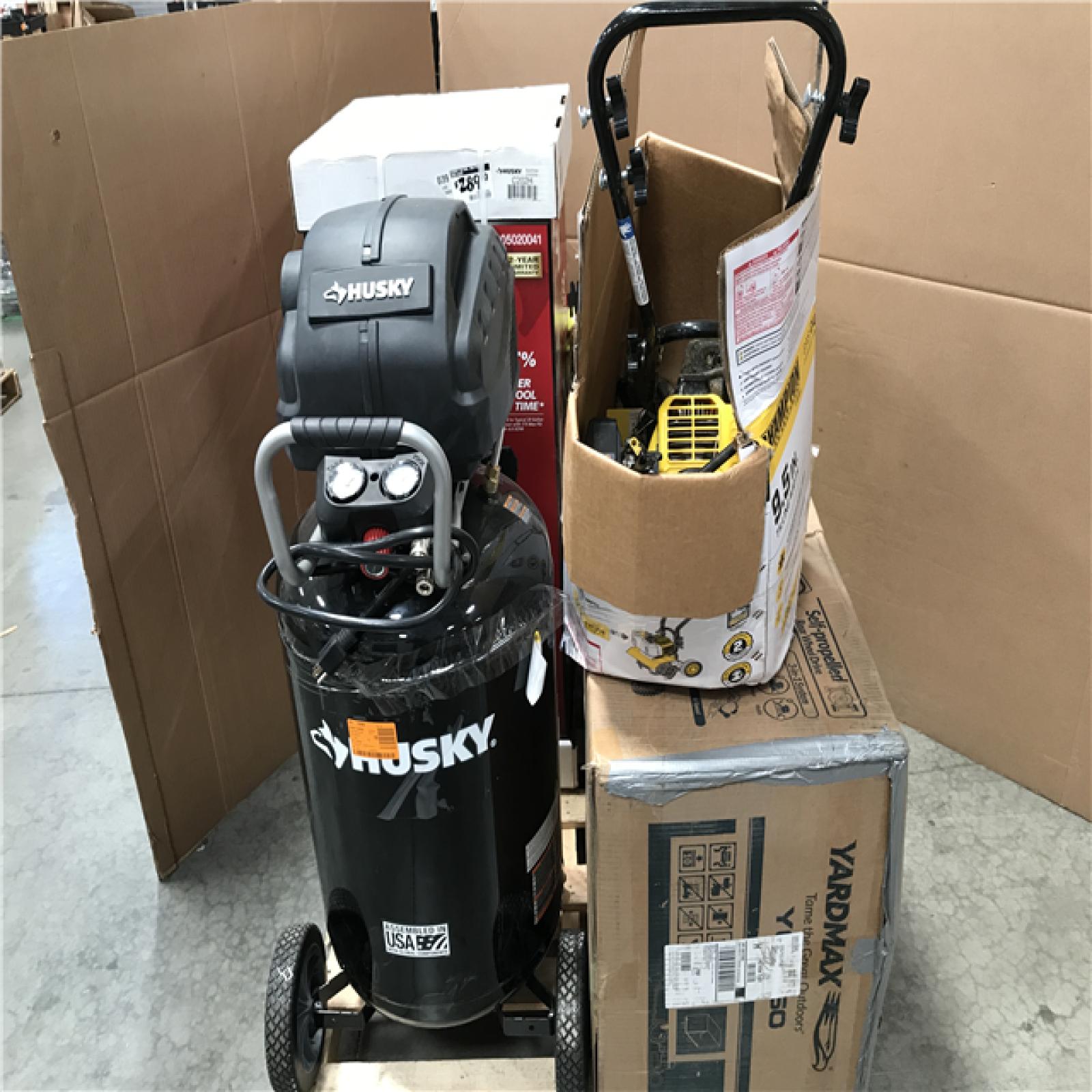 CALIFORNIA AS-IS OUTDOOR POWER EQUIPMENT