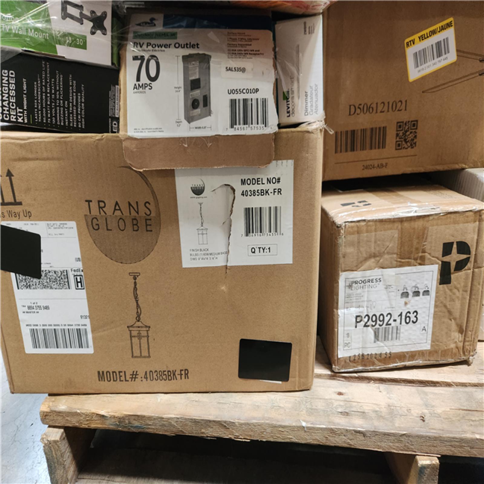 Phoenix AS-IS .Com Home Improvement Pallet Lighting