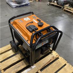 Dallas Location - As-Is Generac 12 500/9500-Watt Electric Start Tri Fuel Portable Generator