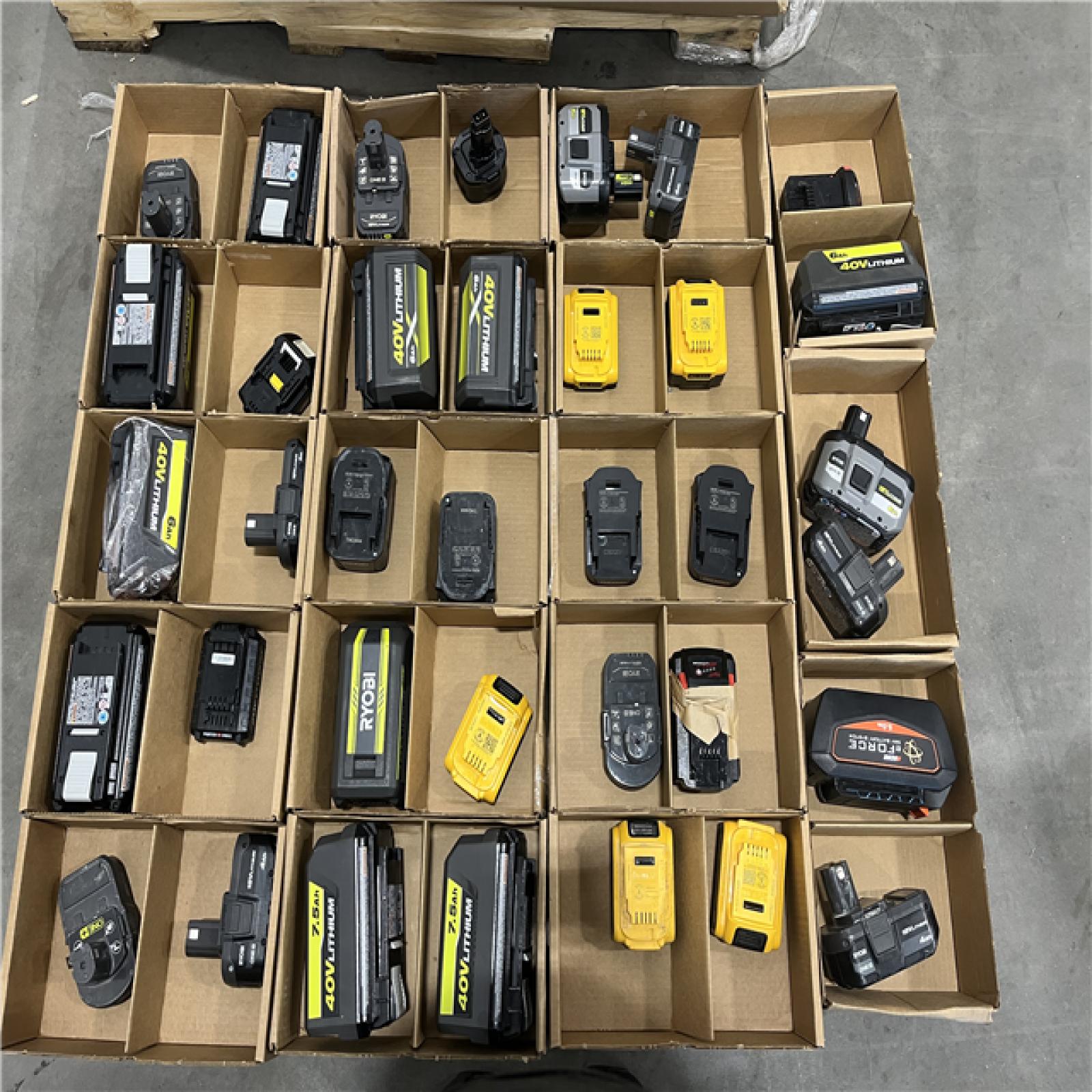 DALLAS LOCATION - AS-IS BATTERY PALLET