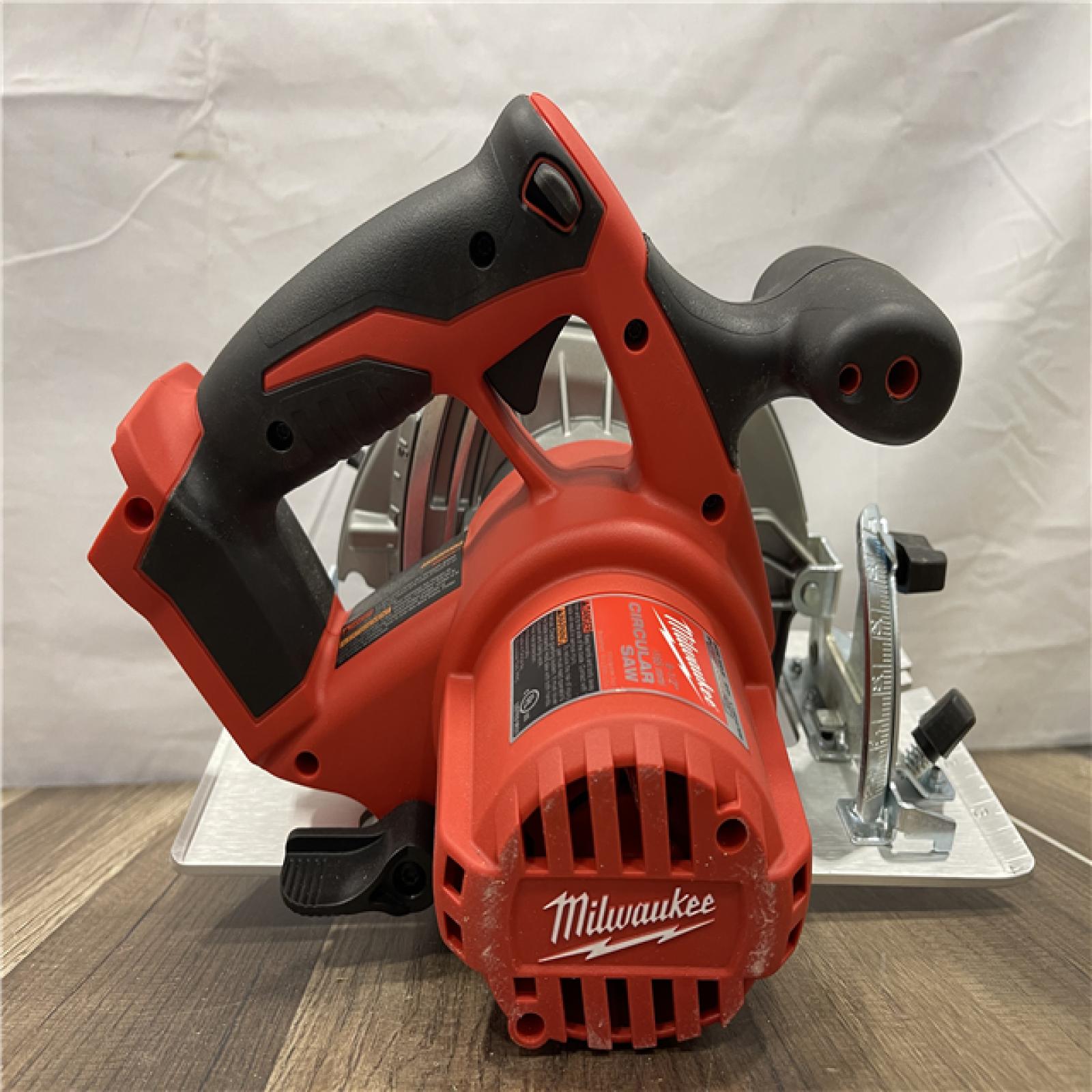 AS-IS Milwaukee M18 18V Lithium-Ion Cordless 6-1/2 in. Circular Saw (Tool-Only)