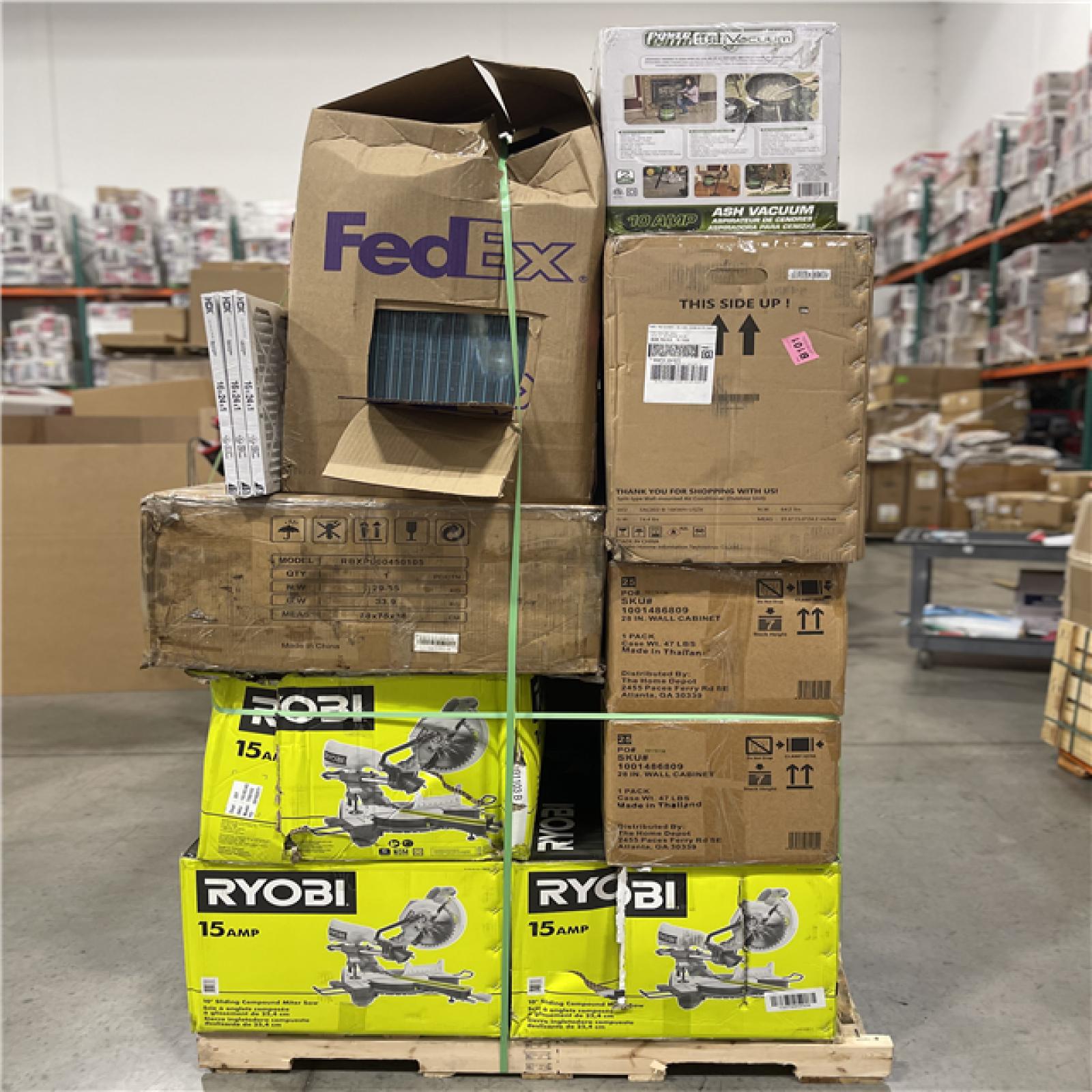 DALLAS LOCATION- AS-IS- HOME IMPROVEMENT PALLET