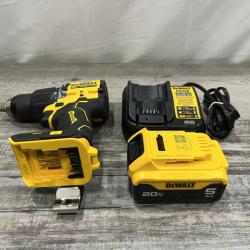AS-IS DEWALT ATOMIC 20V Lithium-Ion Cordless 1/2 in. Hammer Drill Kit