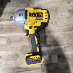 HOUSTON LOCATION - AS-IS Dewalt 20V MAX Lithium-Ion Cordless 1/2 in. Impact Wrench Kit W/ BATTERY & CHARGER
