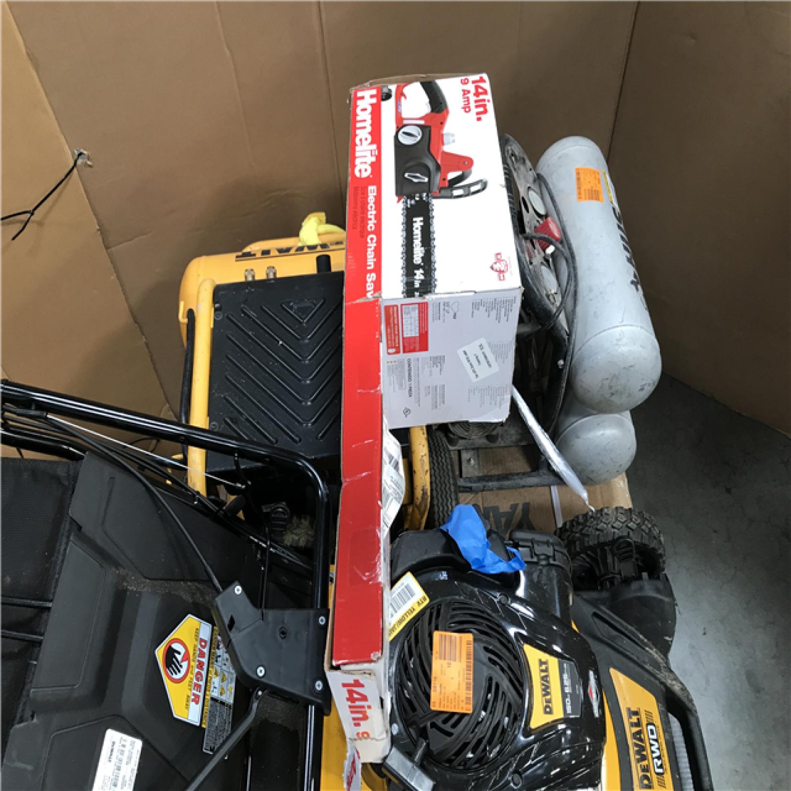 CALIFORNIA AS-IS OUTDOOR POWER EQUIPMENT