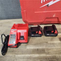 HOUSTON LOCATION - AS-IS Milwaukee-2674-22P M18 Short Throw Press Tool Kit W/ Viega PureFlow Jaws