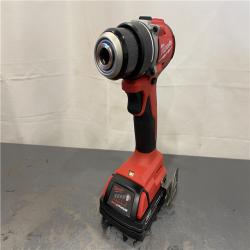 AS-IS - Milwaukee M18 18V Lithium-Ion Brushless Cordless 1/2 in. Compact Drill/Driver Kit