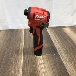 AS-IS Milwaukee 12-Volt Lithium-Ion Compact Brushless Cordless 1/4 in. Impact Driver Kit