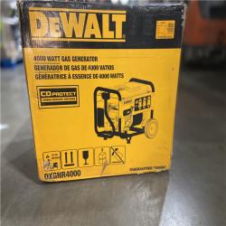 DALLAS LOCATION - DEWALT 4500 / 4000- Watt Gas Powered Portable Generator with Idle Control, Covered Outlets and CO Protect