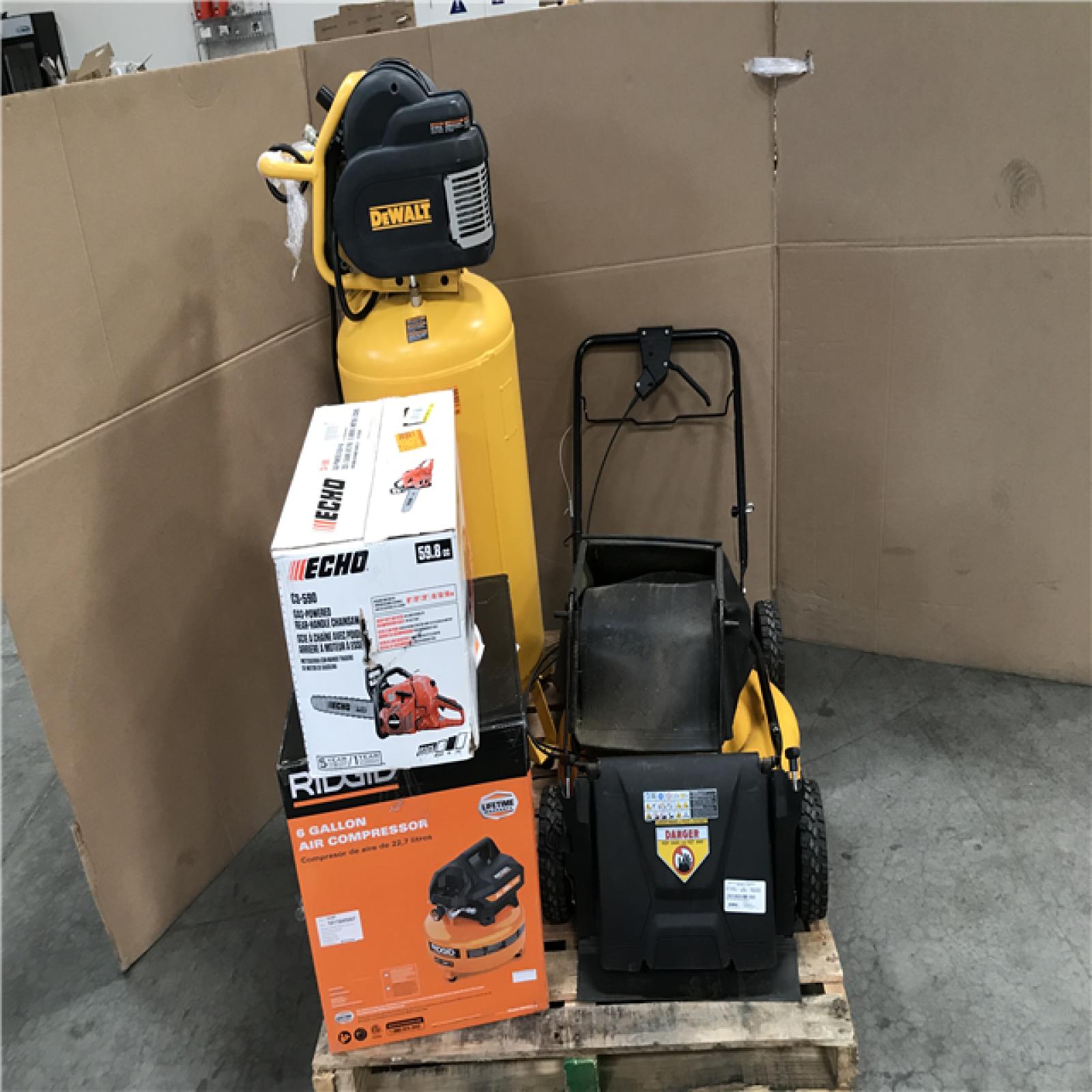 CALIFORNIA AS-IS OUTDOOR POWER EQUIPMENT