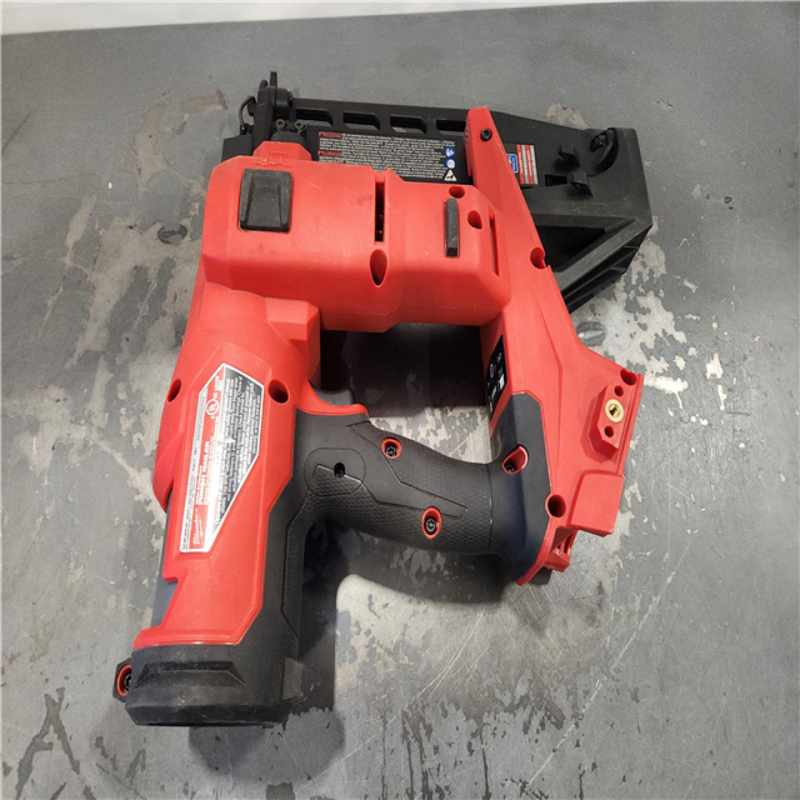 AS-IS- MILWAUKEE 16 GAUGE STRAIGHT FINISH NAILER (TOOL ONLY)