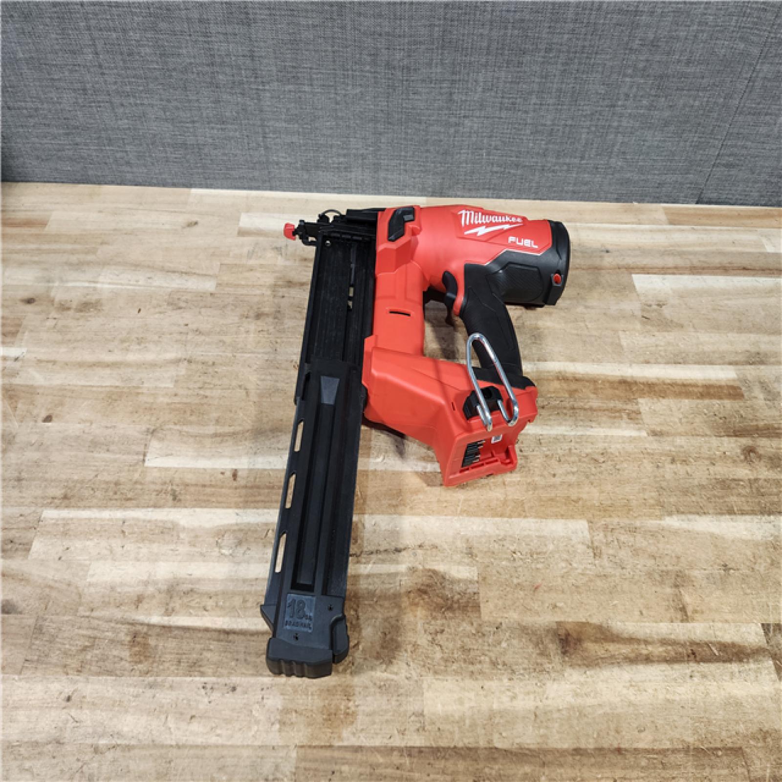 HOUSTON LOCATION - AS - IS Milwaukee FUEL 18-Volt Lithium-Ion Brushless Cordless Gen II 18-Gauge Brad Nailer (Tool-Only)