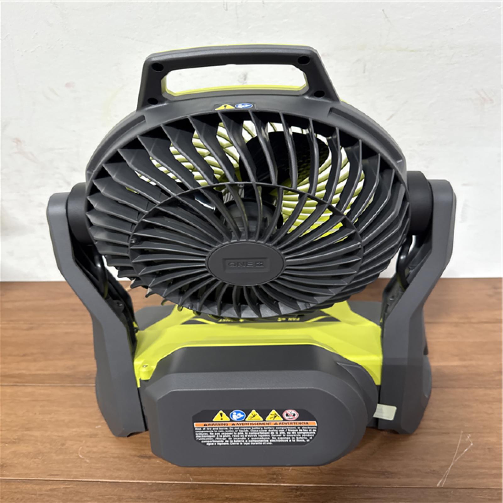 California NEW Ryobi One+ 18V 7.5 Bucket Top Misting Fan Kit  Includes (1) Battery & Charger