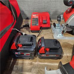 HOUSTON LOCATION - AS-IS Milwaukee 5 Tool Combo Kit W/ (2) Battery & Charger
