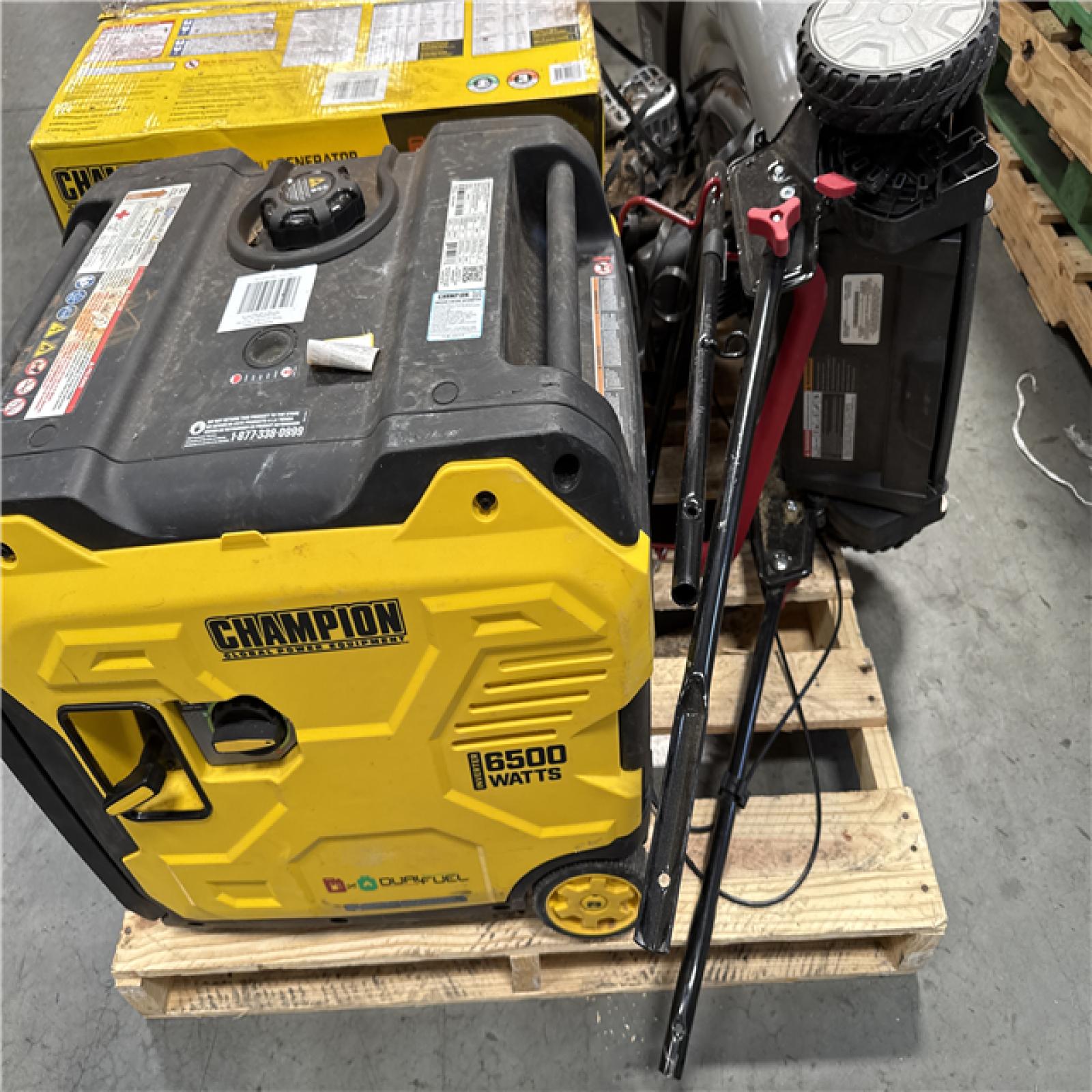 CALIFORNIA AS-IS OUTDOOR POWER EQUIPMENT