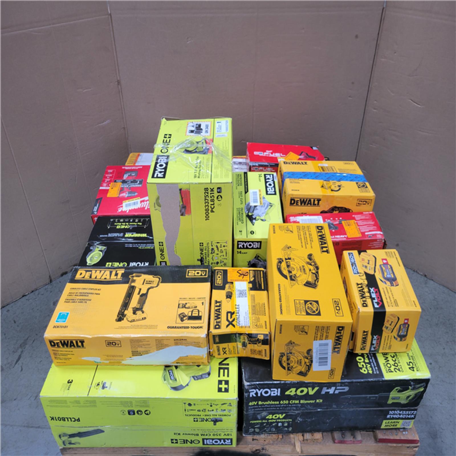 CALIFORNIA AS-IS TOOL PALLET