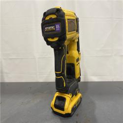 AS-IS - DeWalt ATOMIC 20V MAX Lithium Ion Cordless 23 Gauge Pin Nailer Kit