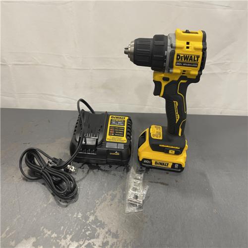 AS-IS - DEWALT ATOMIC COMPACT SERIES 20V MAX* Brushless Cordless 1/2 Drill/Driver Kit