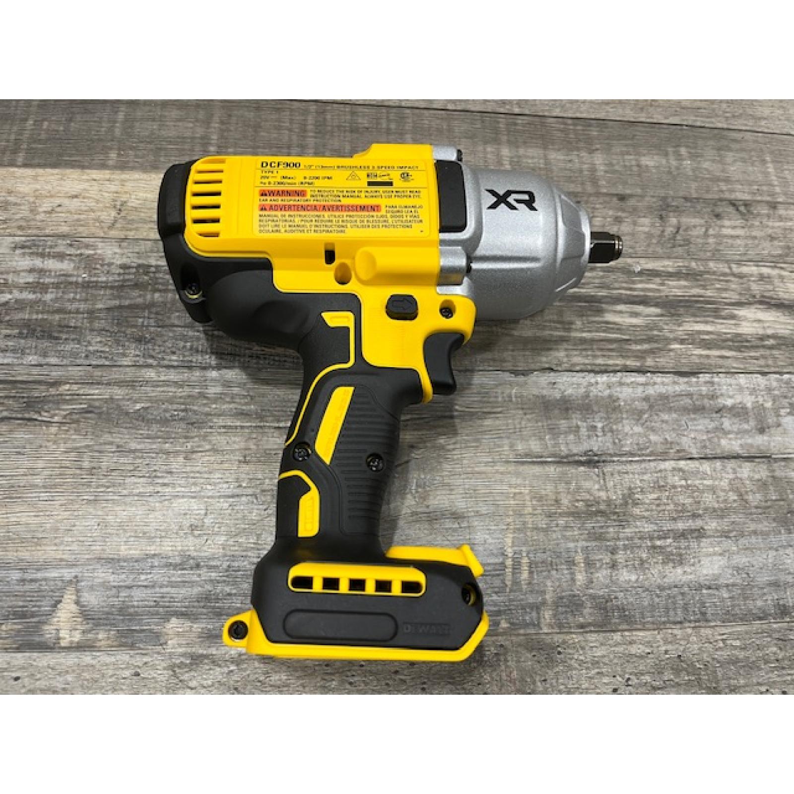 AS-IS DEWALT 20V MAX Cordless 1/2 in. Impact Wrench (Tool Only)