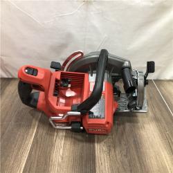 AS-IS Milwaukee  FUEL 18V Lithium-Ion Cordless 7-1/4 in. Rear Handle Circular Saw (Tool-Only)