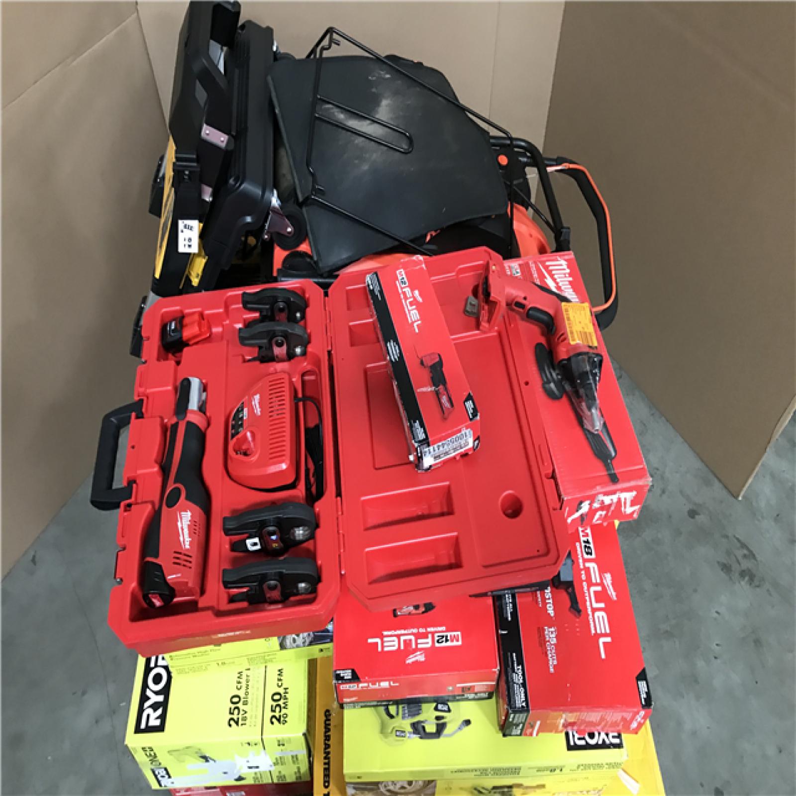 CALIFORNIA AS-IS TOOL PALLET