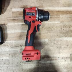 HOUSTON LOCATION - AS - IS Milwaukee 18V Lithium-Ion Brushless Cordless 1/2 in. Compact Drill/Driver with kit