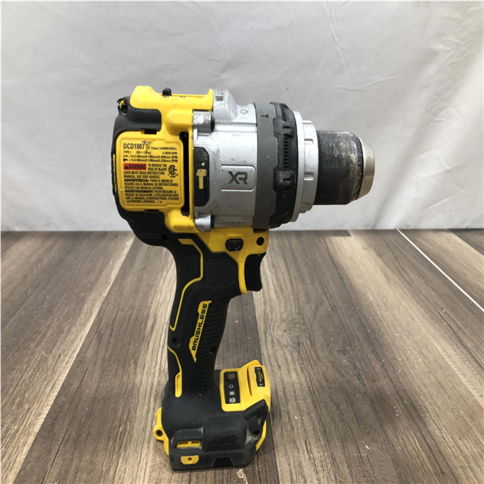 AS-IS DEWALT 20V MAX Brushless Cordless 1/2 3-Speed Hammer Drill (Tool-Only)