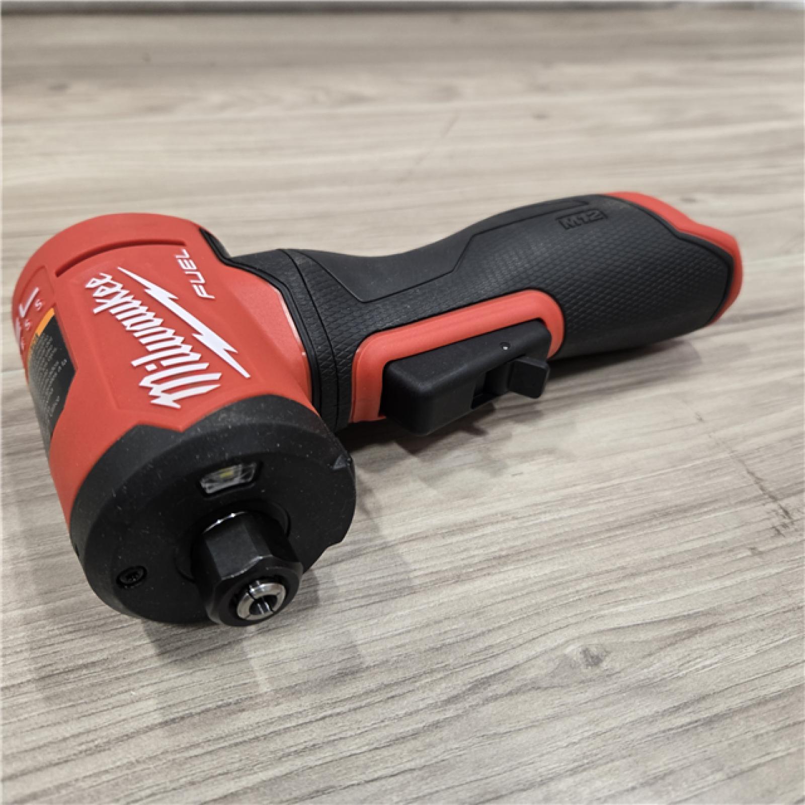 LIKE NEW! - Milwaukee M12 FUEL 1/4 Right Angle Die Grinder