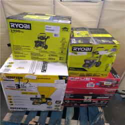 California As-Is Outdoor Power Equipment